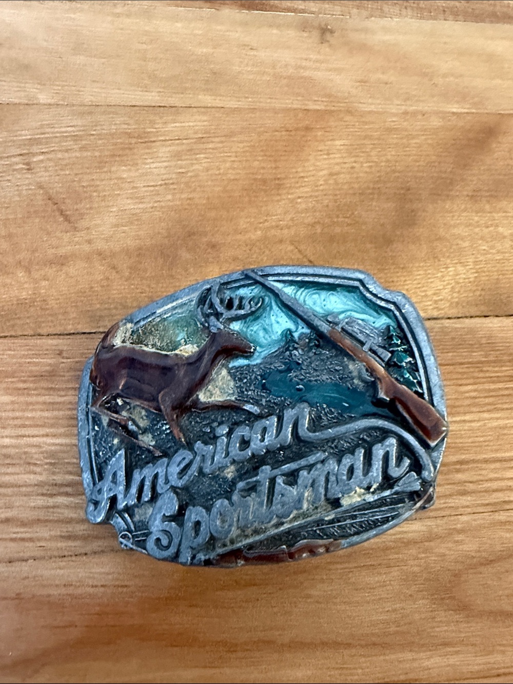 American Sportsman Belt Buckle